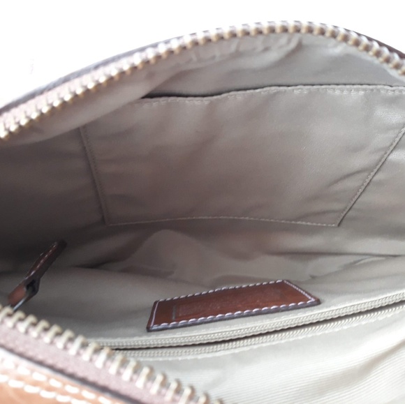 Coach Patch Work Handbag Purse Leather #B06S-10019 - Picture 7 of 8